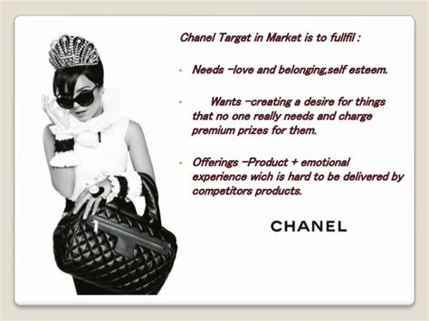 chanels target market strategy